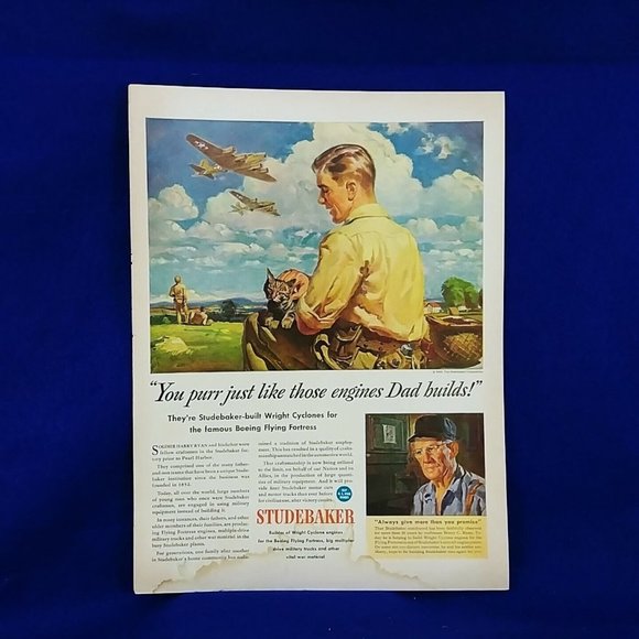 Veedol Oil First Class Fighting Man Studebaker Magazine Advertisement Print Ad - Picture 4 of 6